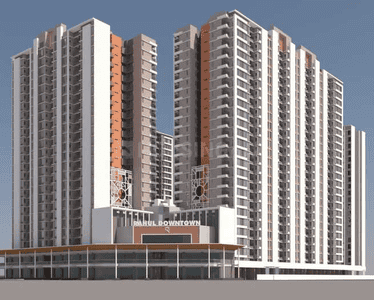 Image of 1321 Sq.ft 3 BHK Apartment / Flat for sale in Paras Rahul Downtown Phase II, Punawale, Pune for Rs. 12400000