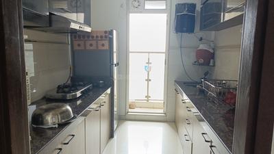 Kitchen Image of 1050 Sq.ft 2 BHK Apartment / Flat for sale in Ashar Aria, Kalwa Thane for Rs. 12000000