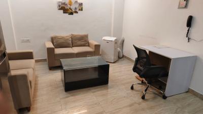 Living Room Image of 700 Sq.ft 1 BHK Builder Floor for rent in Sector 54 Gurgaon for Rs. 64000
