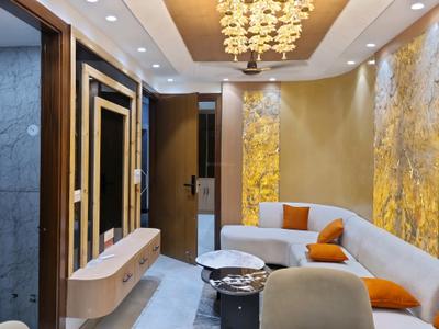 Living Room Image of 810 Sq.ft 3 BHK Apartment / Flat for sale in Dwarka Mor New Delhi for Rs. 6500000