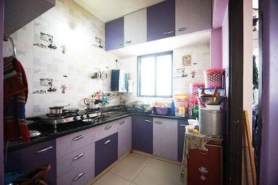 Kitchen Image of 990 Sq.ft 2 BHK Apartment / Flat for sale in Nirnay Nagar Ahmedabad for Rs. 5000000