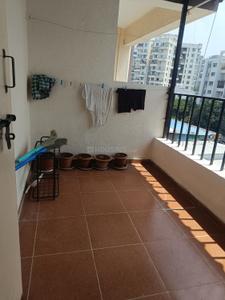 Balcony Image of 980 Sq.ft 2 BHK Apartment / Flat for rent in Nisarg Renuka Akruti, Wakad Pune for Rs. 30000