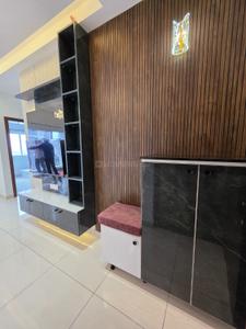 Kitchen Image of 550 Sq.ft 1 BHK Apartment / Flat for rent in Eden Park At The Prestige City, Sarjapur Bengaluru for Rs. 32000