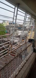 Balcony Image of 950 Sq.ft 2 BHK Apartment / Flat for rent in South Dum Dum Kolkata for Rs. 12000