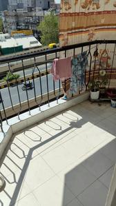 Balcony Image of 2250 Sq.ft 3 BHK Apartment / Flat for sale in Popular Shivranjani, Satellite Ahmedabad for Rs. 11000000