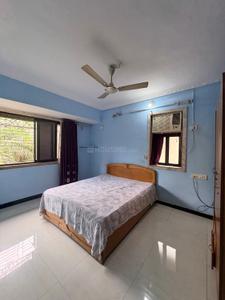Bedroom Image of 600 Sq.ft 1 BHK Apartment / Flat for rent in Kalash Udhyan Complex, Kopar Khairane Navi Mumbai for Rs. 30000