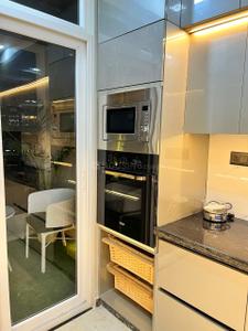 Kitchen Image of 3000 Sq.ft 4 BHK Apartment / Flat for rent in Raja Park Jaipur for Rs. 125000
