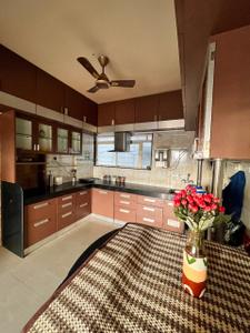 Kitchen Image of 1600 Sq.ft 3 BHK Apartment / Flat for rent in Aundh Pune for Rs. 75000
