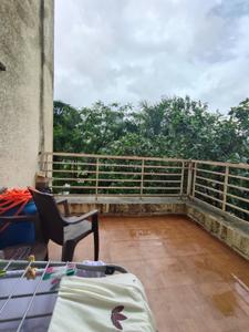 Balcony Image of 900 Sq.ft 2 BHK Apartment / Flat for rent in Mangala Mayurs Nature Glory, Kalwa Thane for Rs. 35000