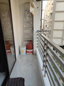 Balcony Image of 700 Sq.ft 2 BHK Apartment / Flat for sale in Yogeshwar Swarnim Sky, Bhayli Vadodara for Rs. 3900000