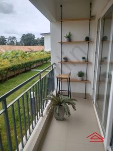 Balcony Image of 981 Sq.ft 2 BHK Apartment / Flat for sale in White Field Ville, Whitefield Bengaluru for Rs. 12640000