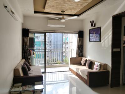 Living Room Image of 1215 Sq.ft 2 BHK Apartment / Flat for sale in Shafalya Shlok Parisar, Gota Ahmedabad for Rs. 7300000