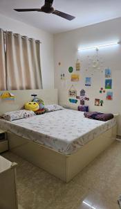 Bedroom Image of 1200 Sq.ft 2 BHK Apartment / Flat for rent in Prestige Falcon City, Konanakunte Bengaluru for Rs. 60000