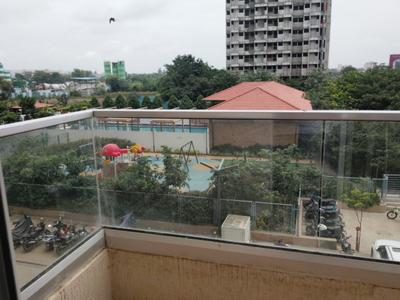 Balcony Image of 600 Sq.ft 1 BHK Apartment / Flat for rent in Kumar Vtp Cygnus Nation R1 Tower 7, Manjari Khurd Pune for Rs. 23000