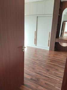 Kitchen Image of 1620 Sq.ft 3 BHK Apartment / Flat for rent in L And T Olivia At Raintree Boulevard, Sahakara Nagar Bengaluru for Rs. 85000