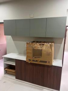 Kitchen Image of 1600 Sq.ft 3 BHK Apartment / Flat for rent in Captown Enhance, Shilaj Ahmedabad for Rs. 27000