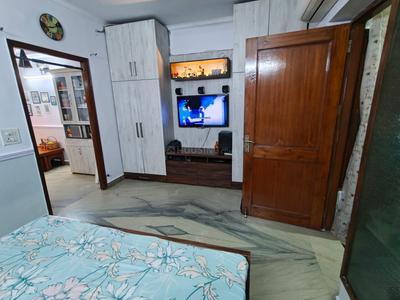 Bedroom Image of 900 Sq.ft 2 BHK Builder Floor for sale in Ashok Nagar New Delhi for Rs. 8600000