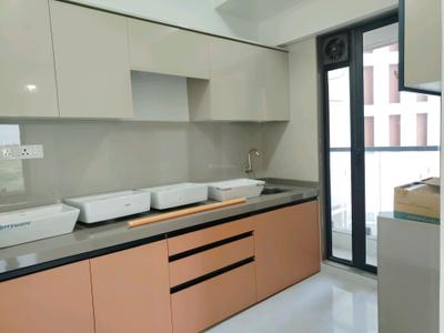 Kitchen Image of 1150 Sq.ft 3 BHK Apartment / Flat for sale in Rajhans Blossom Building 6 Wing C&amp;D, Vasai West Vasai for Rs. 9177000