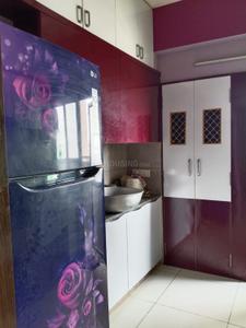 Kitchen Image of 1072 Sq.ft 2 BHK Builder Floor for sale in Shree Radha Jaldeep Icon 2, Vejalpur Ahmedabad for Rs. 6500000