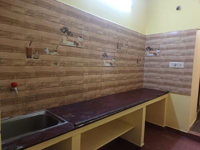 Kitchen Image of 650 Sq.ft 1 BHK Independent House for rent in Ennore Chennai for Rs. 8300