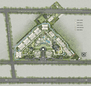 Image of 2673 Sq.ft 3 BHK Apartment / Flat for sale in Whiteland Westin Residence, Sector 103, Gurgaon for Rs. 77500000