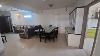 Living Room Image of 1555 Sq.ft 3 BHK Apartment / Flat for rent in Shivgyan Heights, Nirman Nagar Jaipur for Rs. 40000