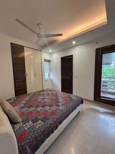 Bedroom Image of 1800 Sq.ft 3 BHK Builder Floor for rent in Safdarjung Enclave New Delhi for Rs. 155000