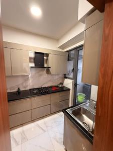 Kitchen Image of 950 Sq.ft 1 BHK Apartment / Flat for rent in Century Park, Ashok Nagar Bengaluru for Rs. 12000
