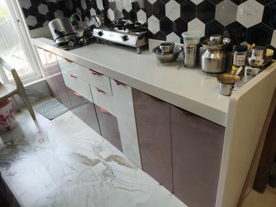 Kitchen Image of 421 Sq.ft 1 BHK Apartment / Flat for sale in Gurukrupa Labham Residency, Ghatkopar East Mumbai for Rs. 12900000