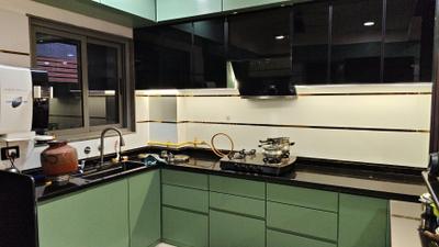 Kitchen Image of 2850 Sq.ft 4 BHK Apartment / Flat for sale in Keshav Aaradhyam, Kudasan Gandhinagar for Rs. 25000000