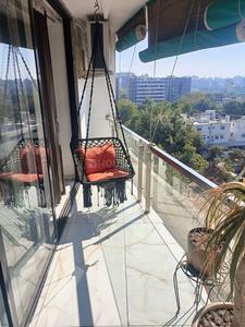 Balcony Image of 1890 Sq.ft 3 BHK Apartment / Flat for sale in Padmanabh Dwarkesh Antilia, Motera Ahmedabad for Rs. 10500000