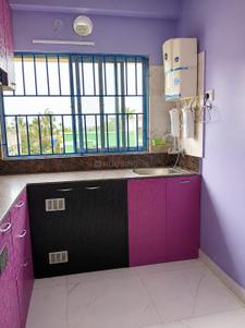 Kitchen Image of 780 Sq.ft 2 BHK Builder Floor for rent in New Town Kolkata for Rs. 32500