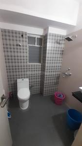 Bathroom Image of 823 Sq.ft 2 BHK Apartment / Flat for rent in Eternis, Madhyamgram Kolkata for Rs. 18000