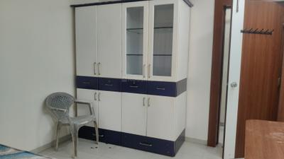 Bedroom Image of 1050 Sq.ft 2 BHK Apartment / Flat for rent in Vasupujya Neco Gardens, Viman Nagar Pune for Rs. 45000