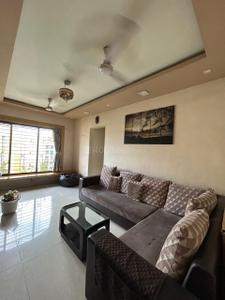 Hall Image of 790 Sq.ft 2 BHK Apartment / Flat for rent in Puraniks Kanchan Pushp Society, Kasarvadavali Thane for Rs. 30000