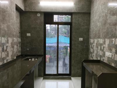 Kitchen Image of 650 Sq.ft 1 BHK Apartment / Flat for sale in Balaji Kanha, Thakurli Thane for Rs. 4800000