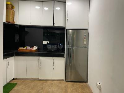 Kitchen Image of 500 Sq.ft 1 BHK Apartment / Flat for rent in Vikram Golf View Condos, Sector 19 Dwarka New Delhi for Rs. 27000
