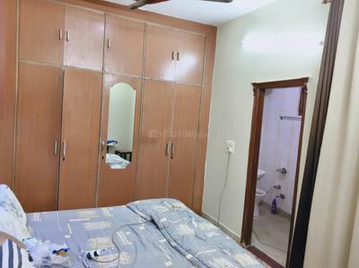 Bedroom Image of 900 Sq.ft 1.5 BHK Builder Floor for rent in Patel Nagar New Delhi for Rs. 32000