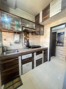 Kitchen Image of 635 Sq.ft 1 BHK Apartment / Flat for sale in Kalwa Thane for Rs. 8200000