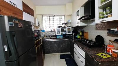 Kitchen Image of 1111 Sq.ft 2 BHK Apartment / Flat for sale in Kristal Quartz 2, Yamare Bengaluru for Rs. 9500000