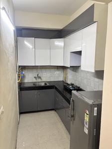 Kitchen Image of 585 Sq.ft 1 BHK Apartment / Flat for rent in Aditya Urban Homes, Bamheta Village Ghaziabad for Rs. 16800