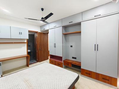 Bedroom Image of 2350 Sq.ft 3 BHK Apartment / Flat for rent in Radhe Infinity, Kudasan Gandhinagar for Rs. 60000