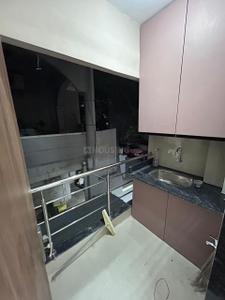 Kitchen Image of 1000 Sq.ft 1 BHK Apartment / Flat for rent in Geeta Bhawan Indore for Rs. 16500