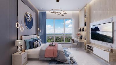Bedroom Image of 1105 Sq.ft 2 BHK Apartment / Flat for sale in Kumar Parth Tower C3, Baner Pune for Rs. 11100000