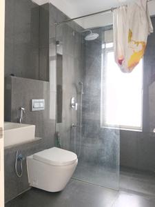Bedroom Two Image of 887 Sq.ft 2 BHK Apartment / Flat for rent in Soham Crystal Spires, Thane West Thane for Rs. 55000