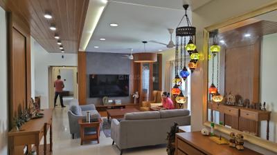 Living Room Image of 2215 Sq.ft 3 BHK Apartment / Flat for sale in Unitech Uniworld City, New Town Kolkata for Rs. 21500000