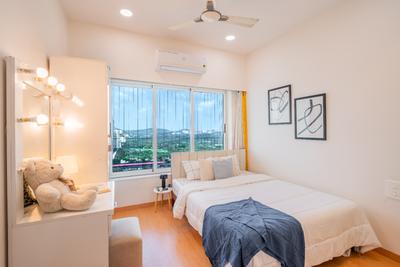 Bedroom Image of 780 Sq.ft 2 BHK Apartment / Flat for sale in Romell Aether Tower B2, Goregaon East Mumbai for Rs. 28350000