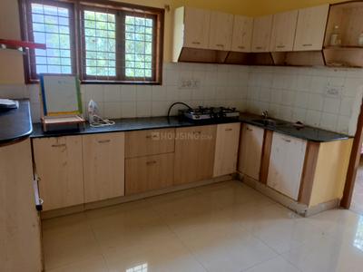 Kitchen Image of 1300 Sq.ft 2 BHK Builder Floor for rent in Ferns Rainbow Drive, Junnasandra Bengaluru for Rs. 45000