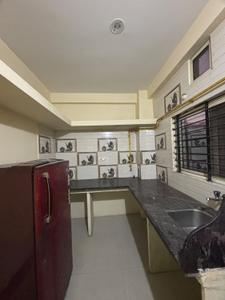 Kitchen Image of 500 Sq.ft 1 BHK Builder Floor for rent in Scheme 78 Indore for Rs. 12500