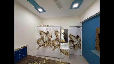Bedroom Image of 1350 Sq.ft 3 BHK Apartment / Flat for rent in Adani The Meadows, Shantigram Ahmedabad for Rs. 41200